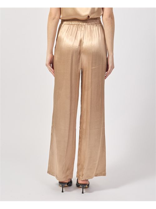 Yes Zee Women's Trousers with Pleats and Elasticated Waist YES ZEE | P367-EN000340